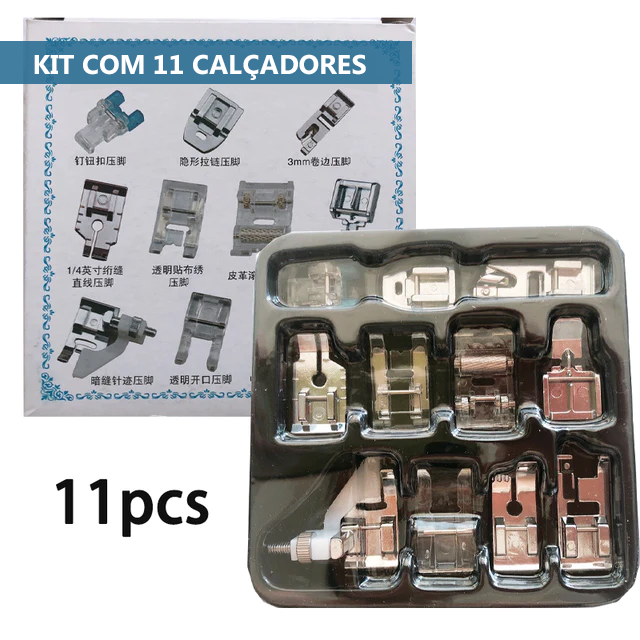 Todos Calçadores de Costura (SERVE EM QUALQUER MÁQUINA INDUSTRIAL E DOMÉSTICA)