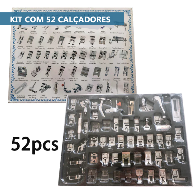 Todos Calçadores de Costura (SERVE EM QUALQUER MÁQUINA INDUSTRIAL E DOMÉSTICA)